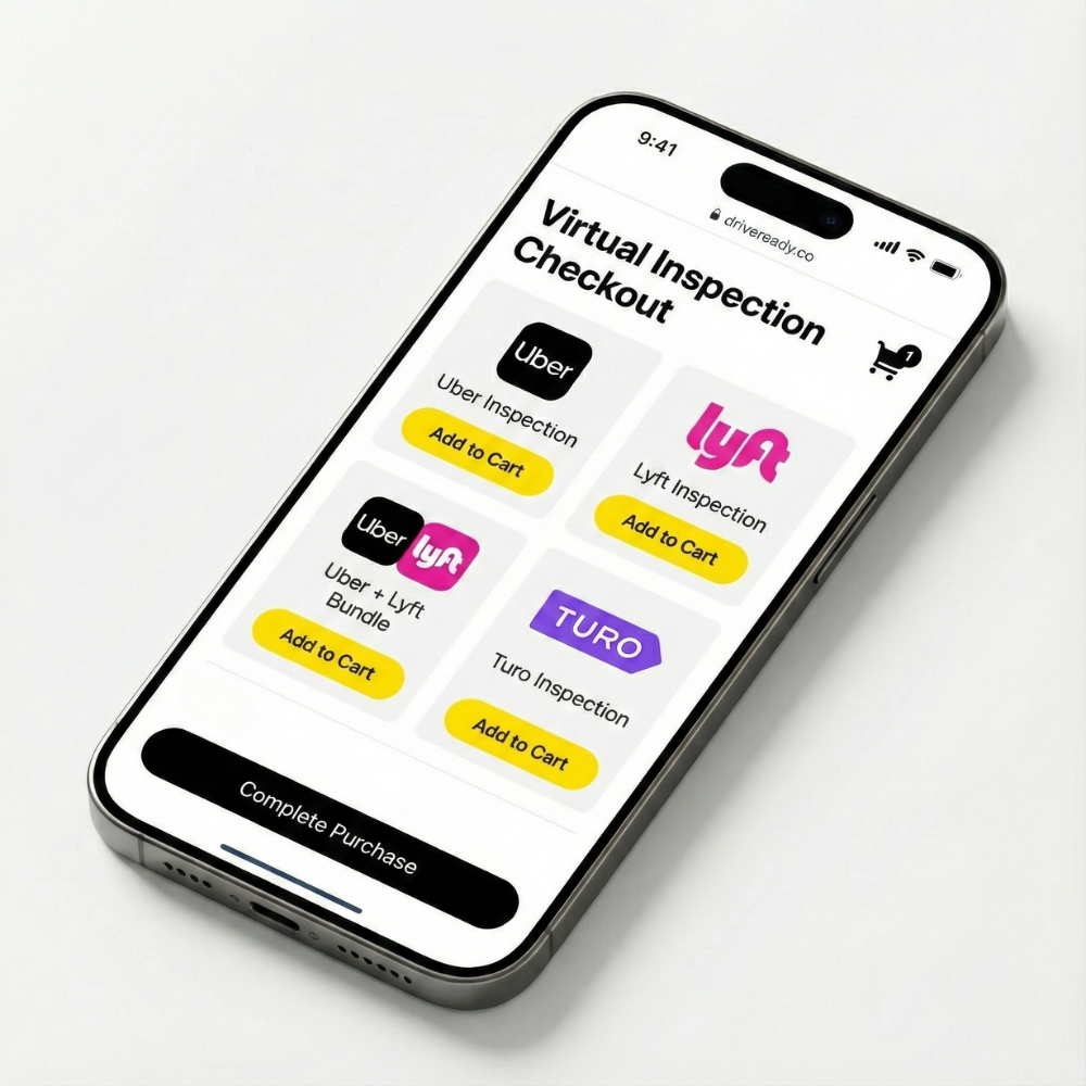 Choose the Lyft inspection